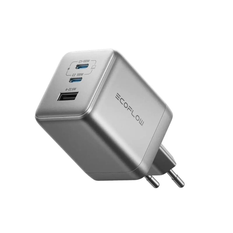 Зарядное устройство ECOFLOW RAPID Pro (100 Вт, 3 порта, GaN)