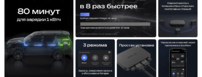Автомобильный инвертор ECOFLOW Alternator Charger 800 Вт