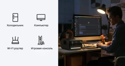 Портативная зарядная станция EcoFlow RIVER 3 Plus