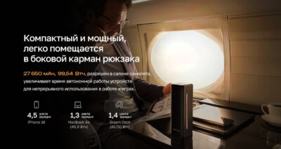 Повербанк EcoFlow RAPID Pro X (27650 мАч, 300 Вт)