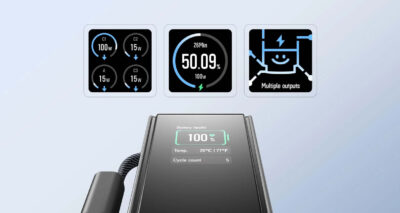 Повербанк ECOFLOW RAPID 25k черный (25 000 мАч, 170 Вт, со встроенным и выдвижным кабелями 100 Вт)